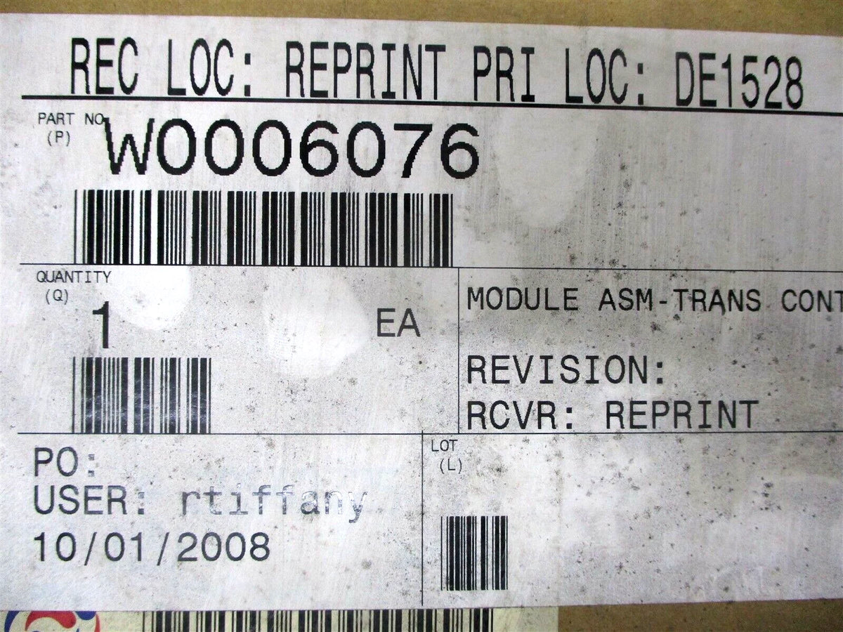Transmission Control Module for Workhorse (2000–2005) W0006076, 29542725