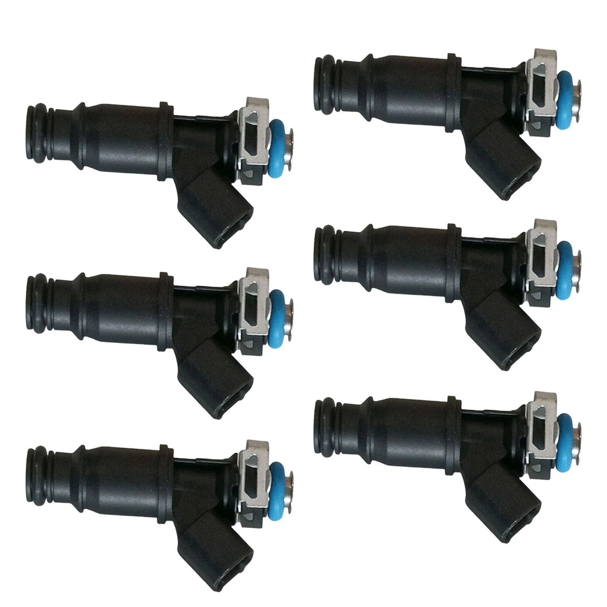 Set of 6 Fuel Injectors for Buick LaCrosse Allure Lucerne Pontiac Grand Prix (2005–2009)