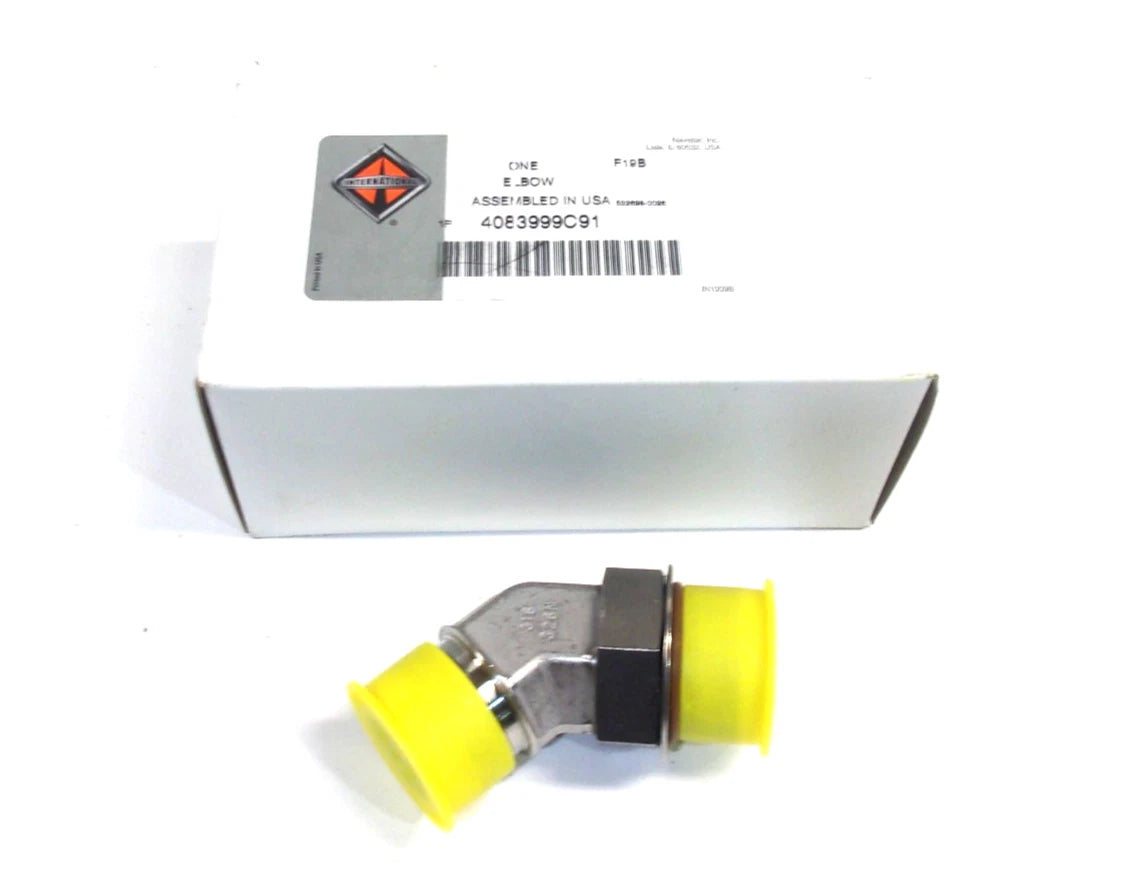 OEM 4083999C91 Flared Tube Elbow Hydraulic Fitting for International SS