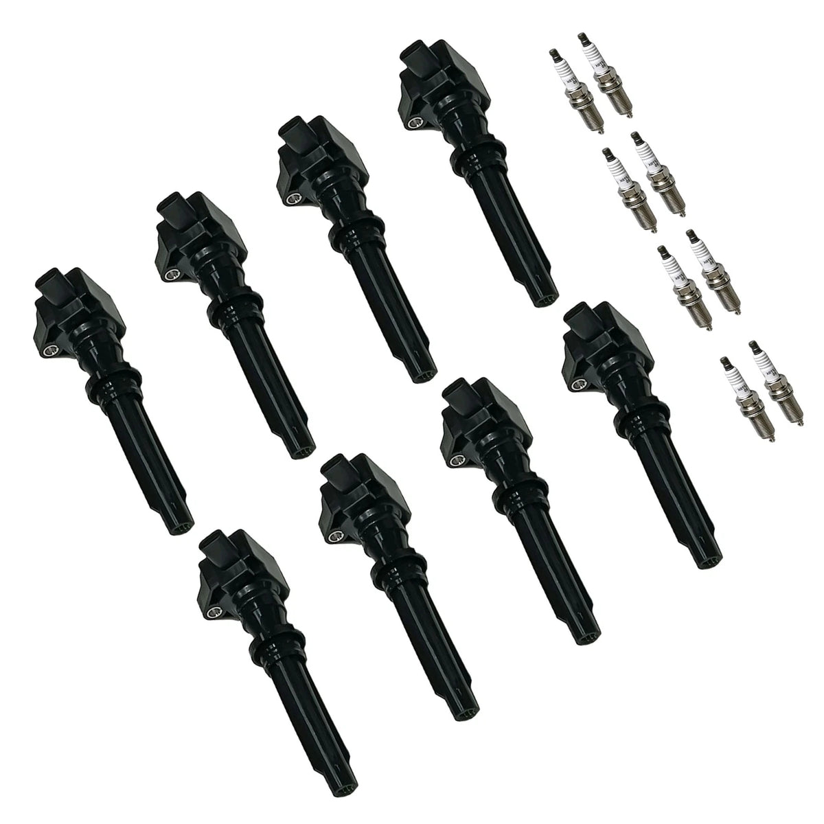 Set of 6 Ignition Coils & Spark Plugs for Land Rover Range Rover Sport (2014–2019)