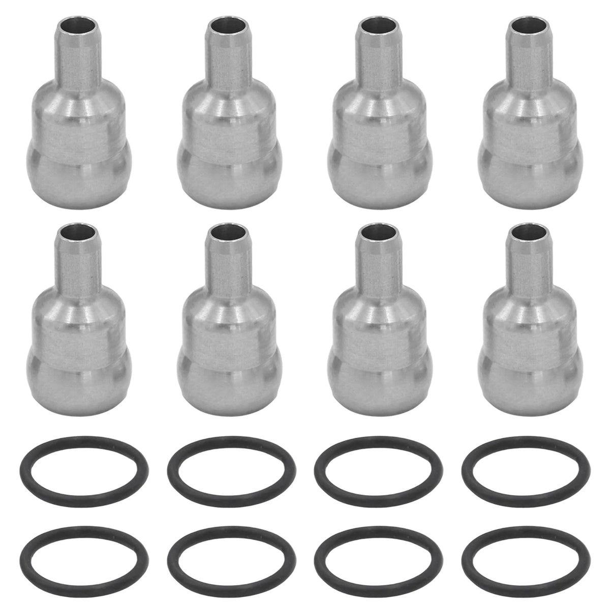 8pcs High Pressure Oil Rail Ball Tube for Ford Turbo Diesel (2004–2010)