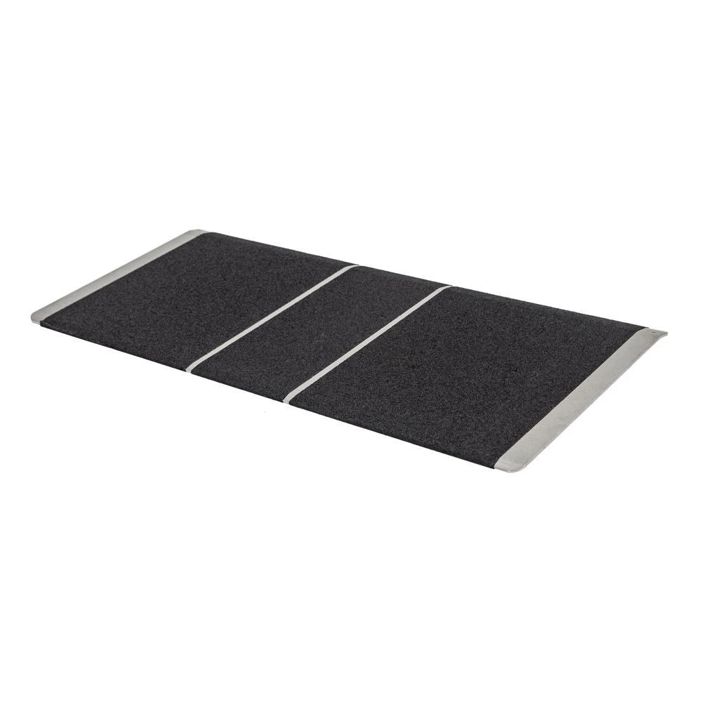 Solid Aluminum Mobility Threshold Ramp for Silver Spring (2-5/8" High, 36" Wide)