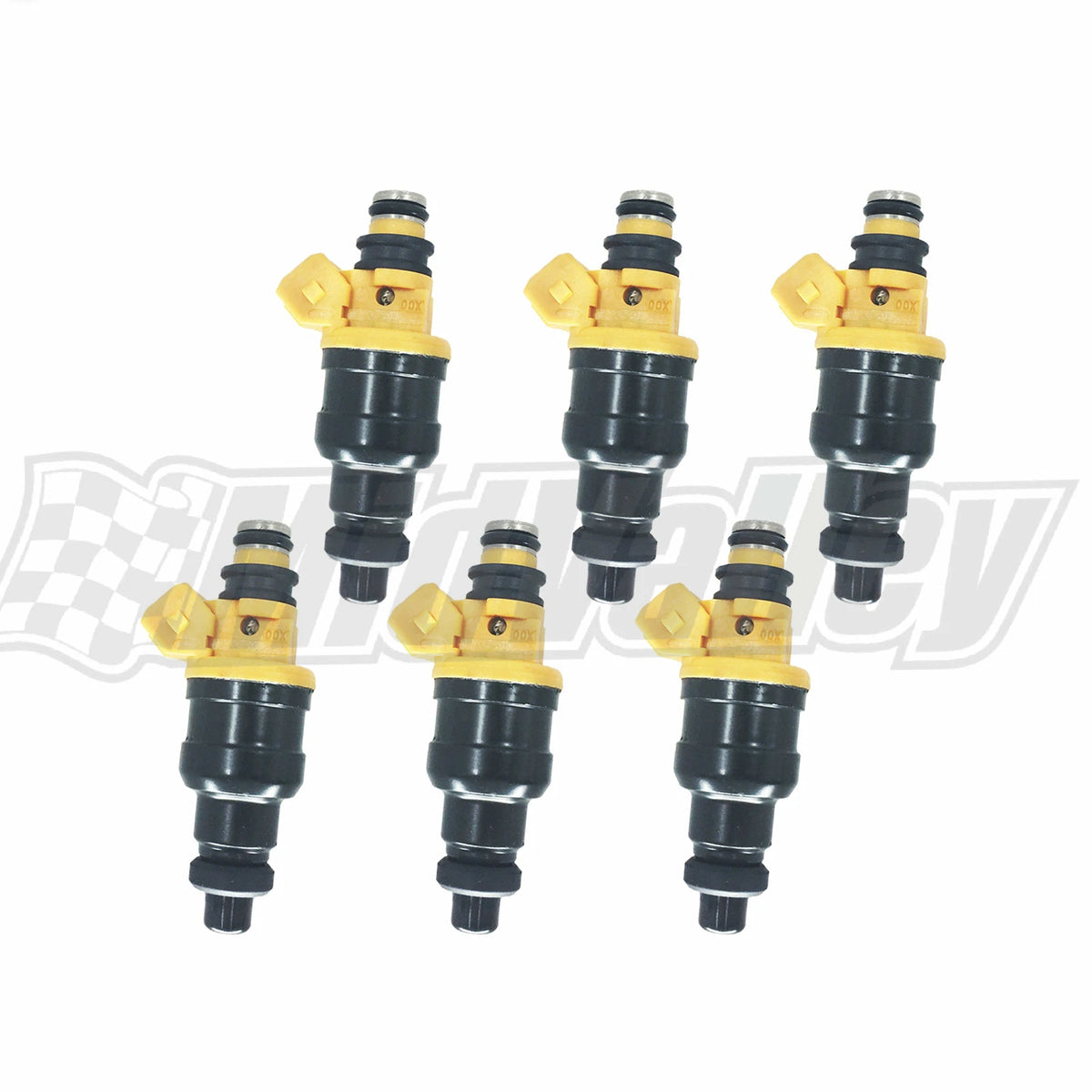 Set of 6 Fuel Injectors for Dodge Chrysler Plymouth Mitsubishi Eagle (1.5-2.5)
