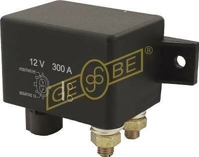 4 Terminal SPST NO Relay for GEBE (12V, 200/300 Amps)
