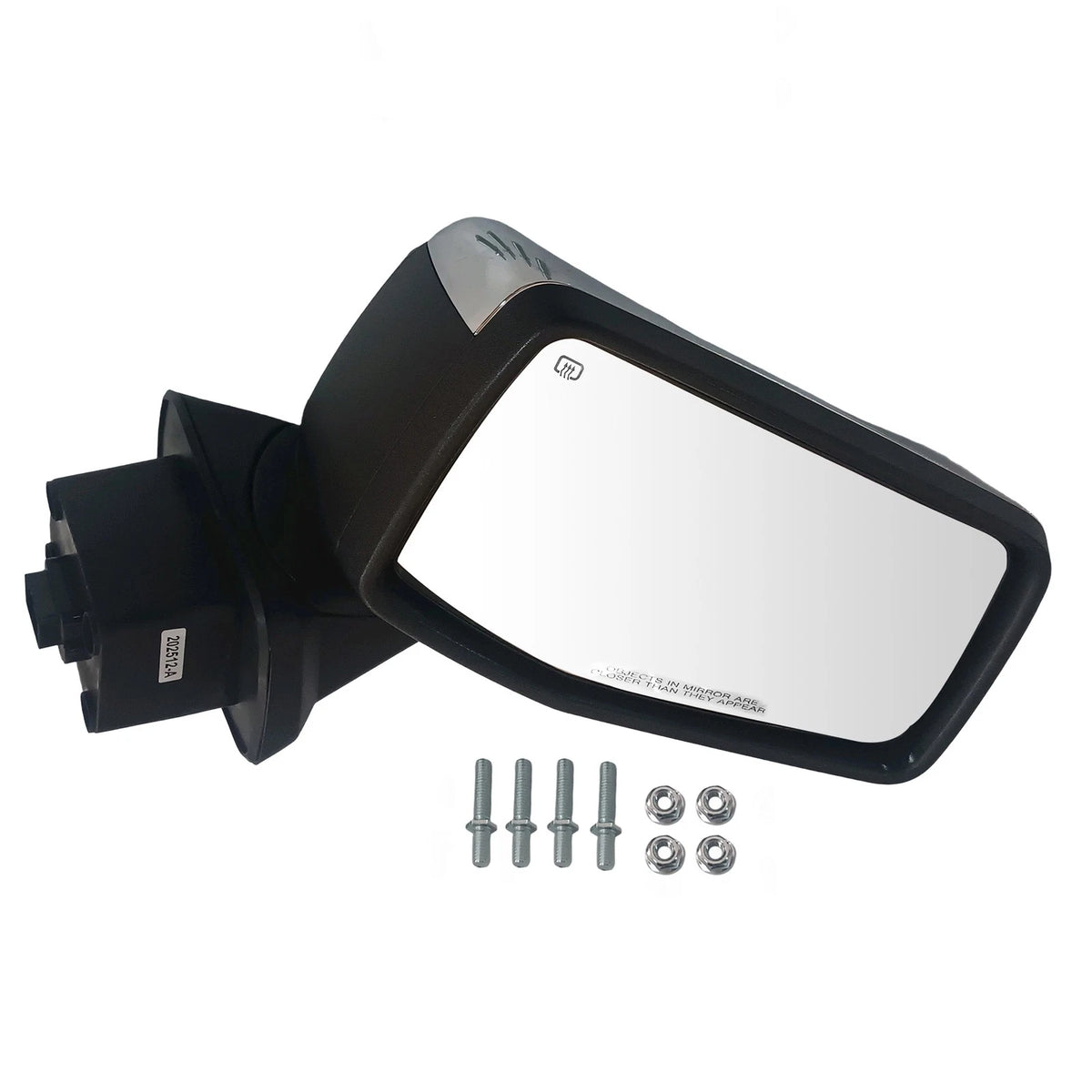 Chrome Right Mirror for GMC Sierra 1500 (2019–2024) Power Heated Folding