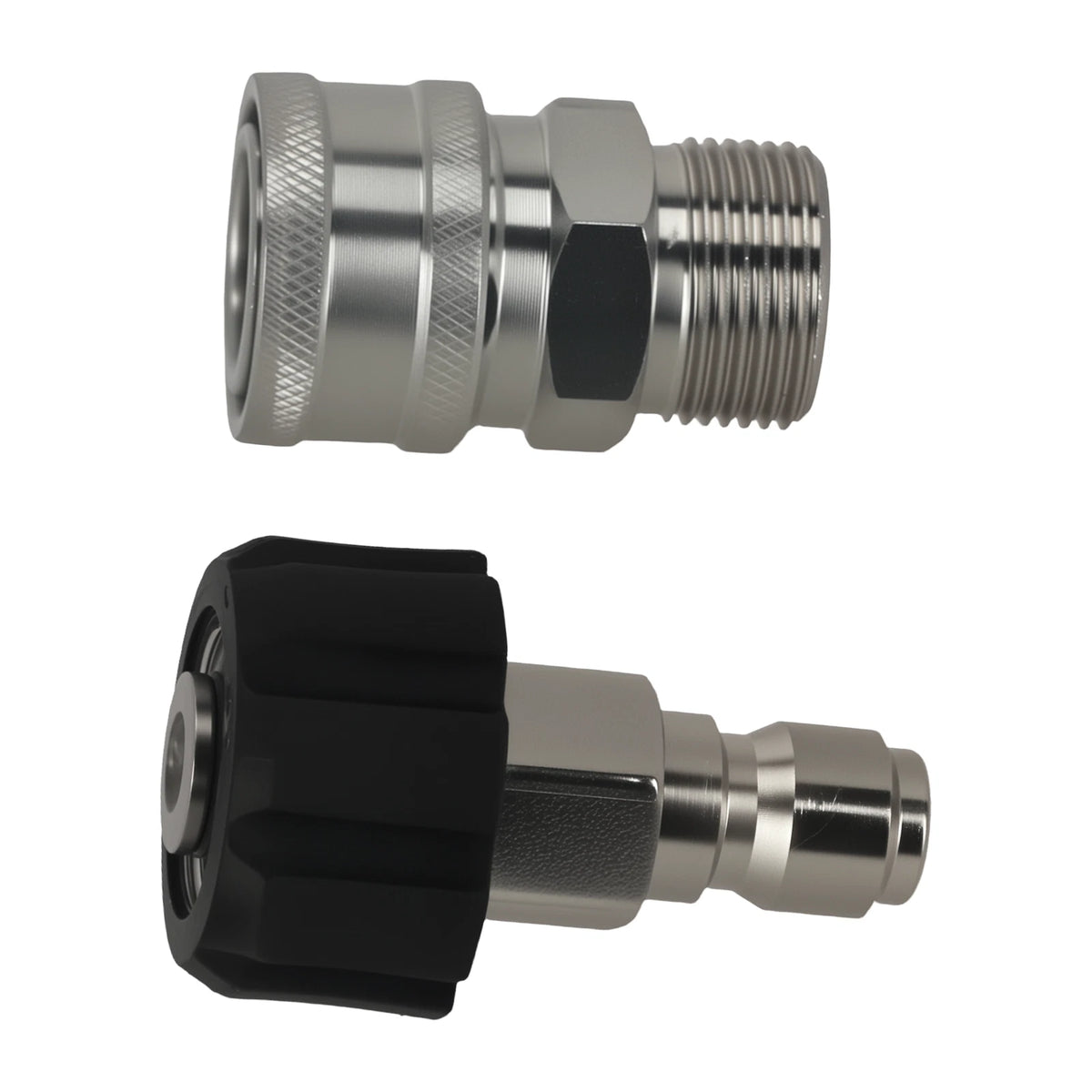 M22-14mm to 3/8" Quick Connect Adapter for High Pressure Washer (1 Set)