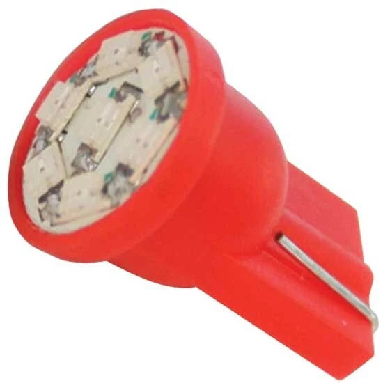 #194/168 Dome Type 7 Red LED Light Bulb for Universal Fit