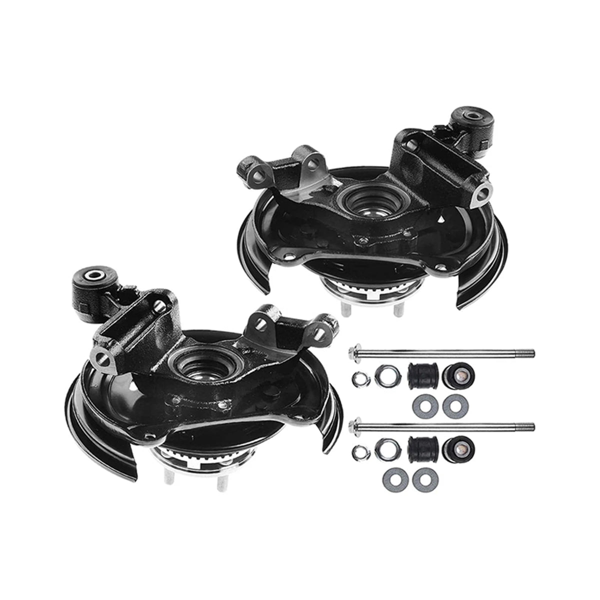 2X Rear Steering Knuckle & Wheel Hub Bearing Assembly for Subaru Forester