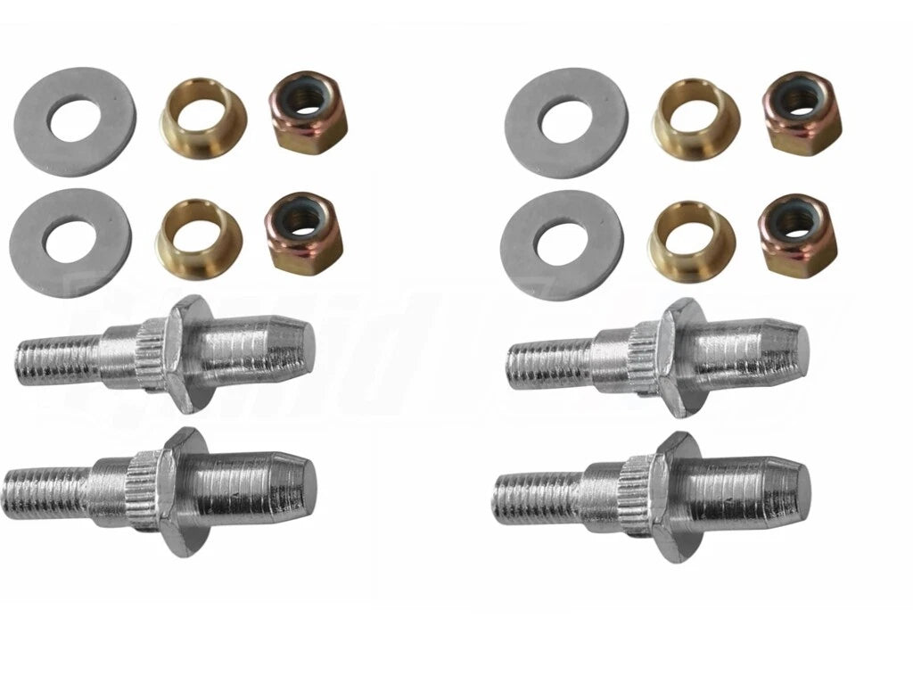2X Front Door Hinge Pin & Bushing Kit for Cadillac Escalade GMC Sierra (1999–2007)