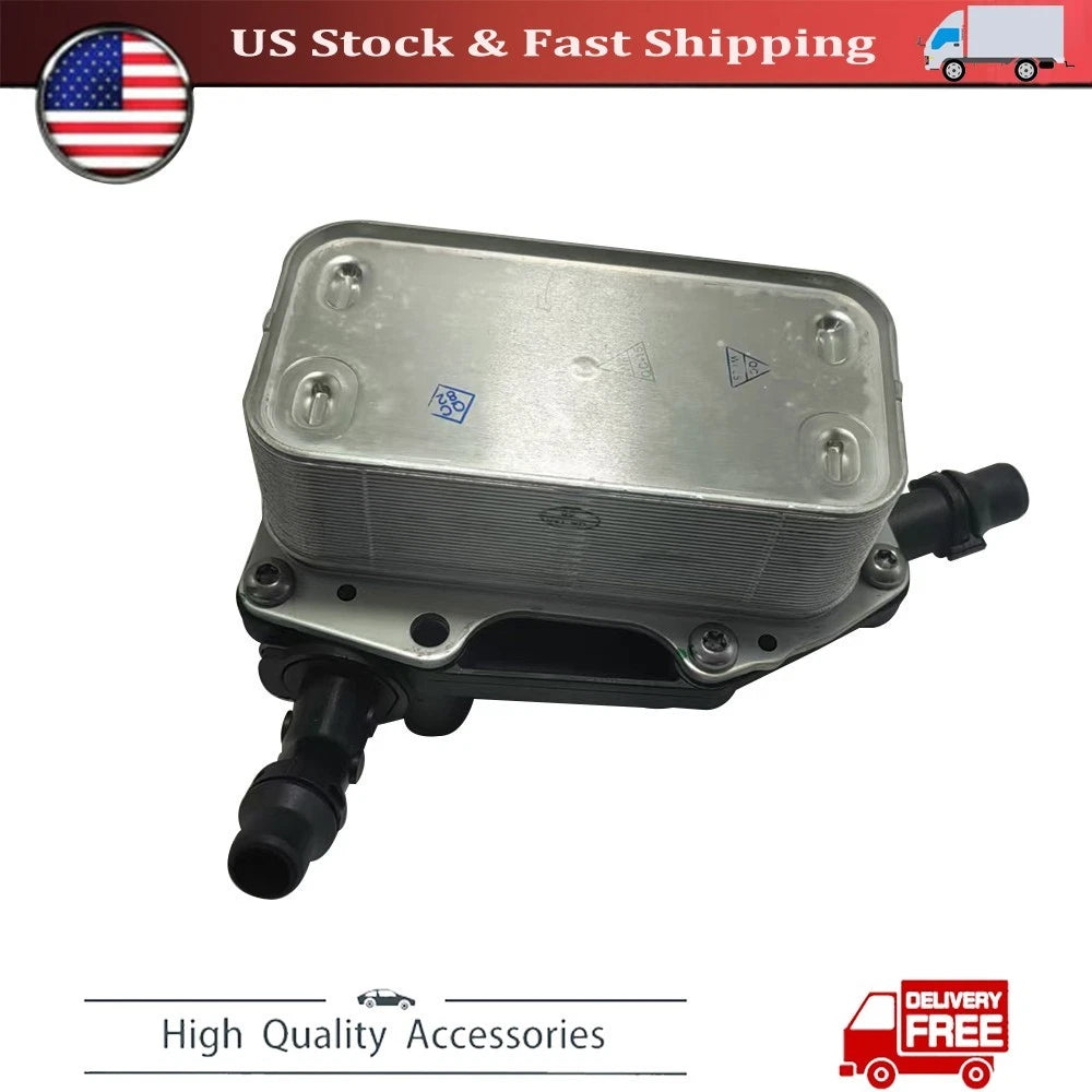 Engine Heat Exchanger Auto Trans Oil Cooler for BMW F48 X1 F39 X2 F56 (2016–2022) 17217640013