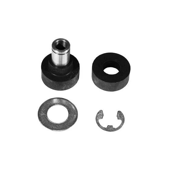 Chrome Exhaust Bushing with Sleeve and Clip for Peterbilt