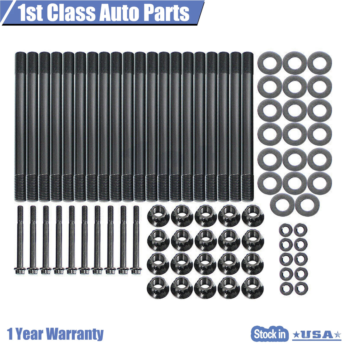 Head Stud Kit for Ford 6.4L Powerstroke Diesel F250 F350 F450 (2008–2010)