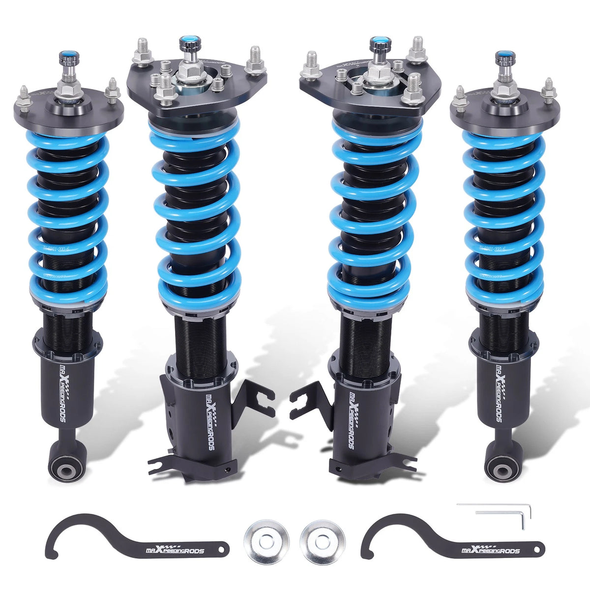 24 Level Adjustable Coilover Shock Kit for Nissan Maxima (1995–1999)