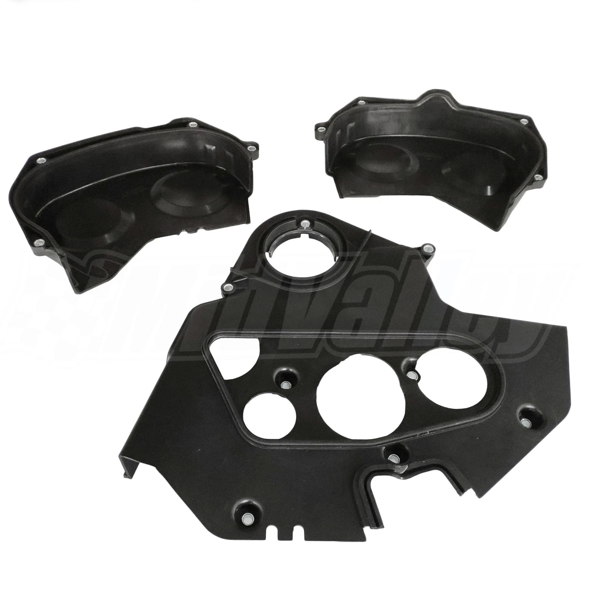 3PC Upper Lower Engine Timing Belt Cover for Kia Sorento (2003–2006) 635-137