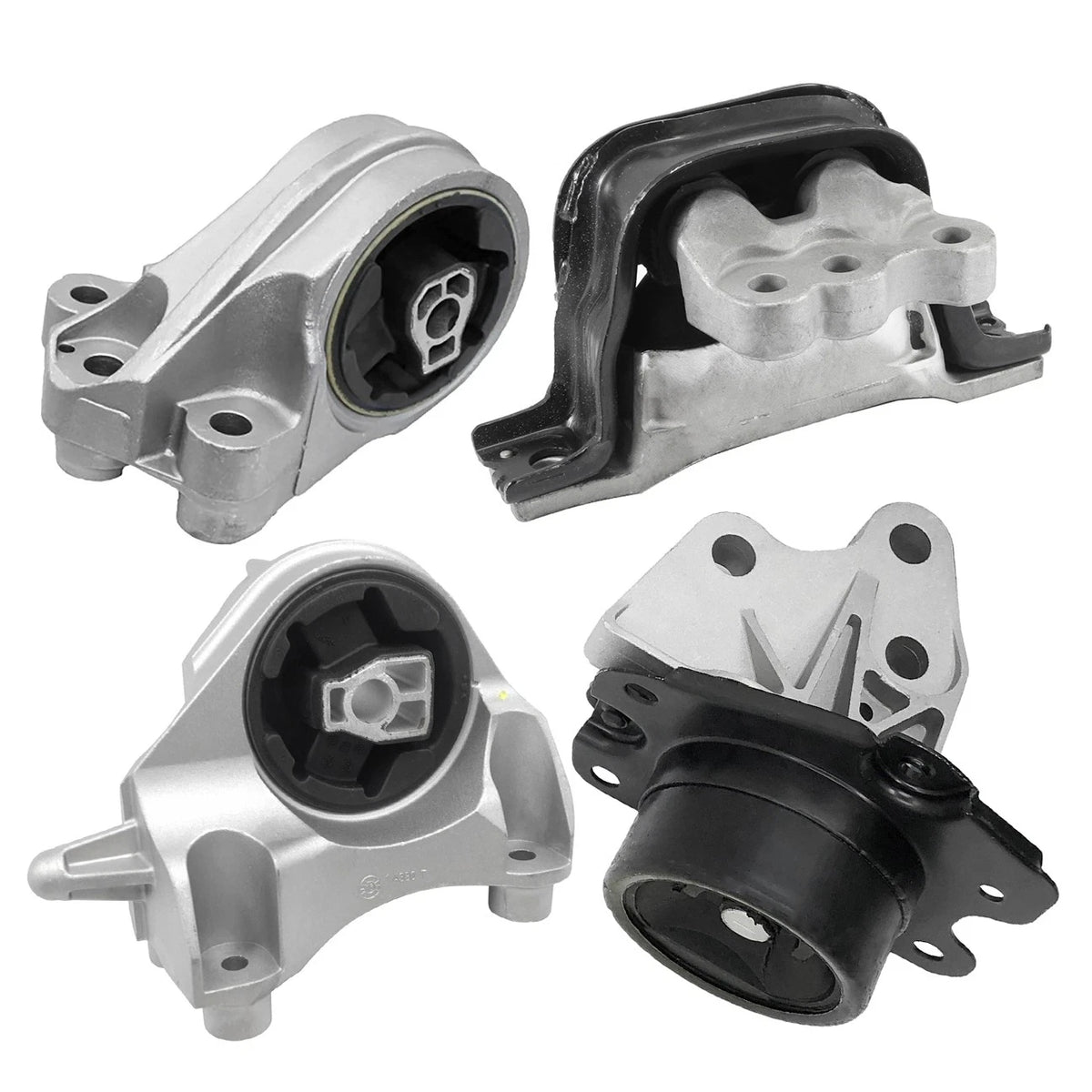 Set of 4 Engine Motor Transmission Mounts for Chevrolet Equinox (2010–2017)