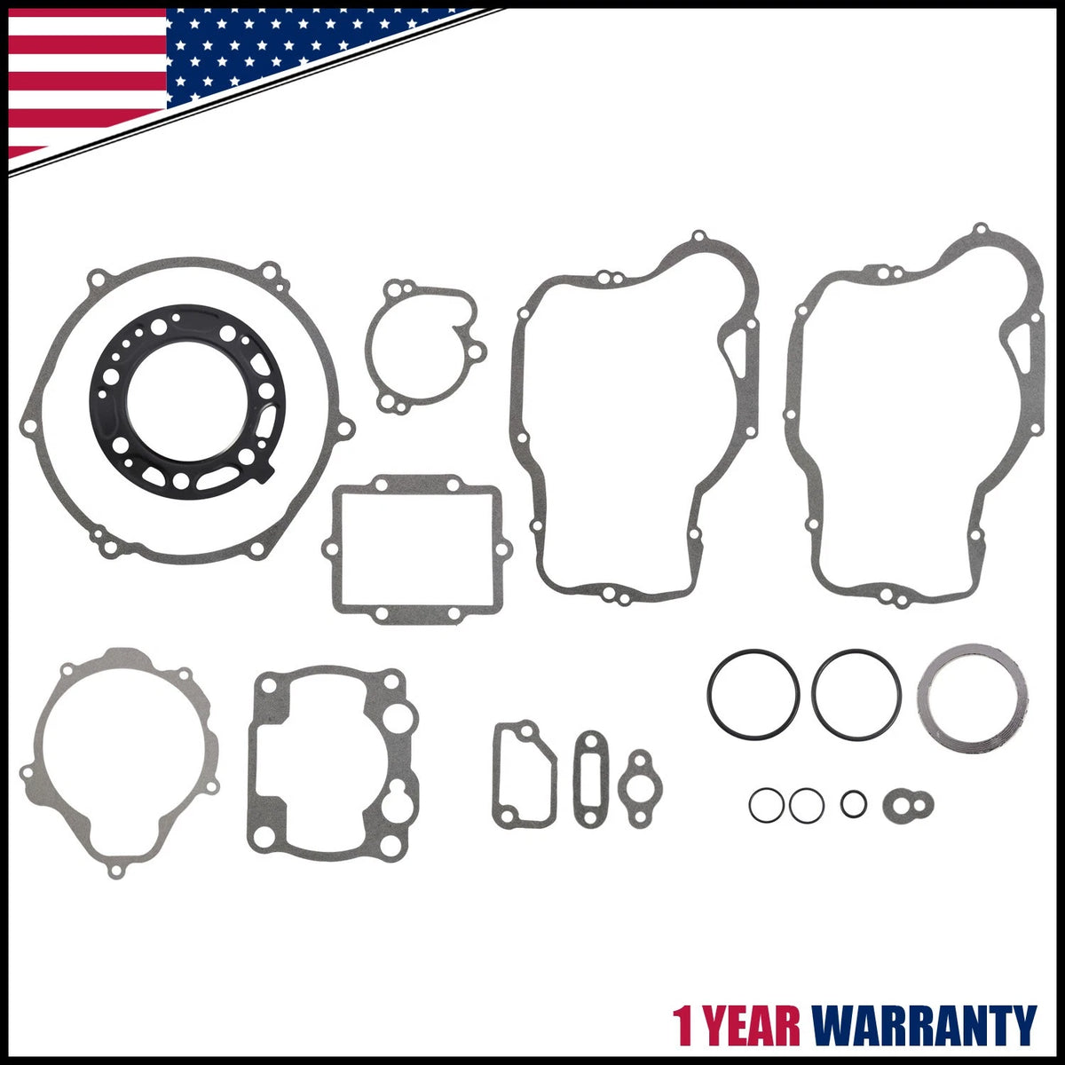 Top and Bottom End Gasket Kit for Kawasaki KX250 (1993–2003)