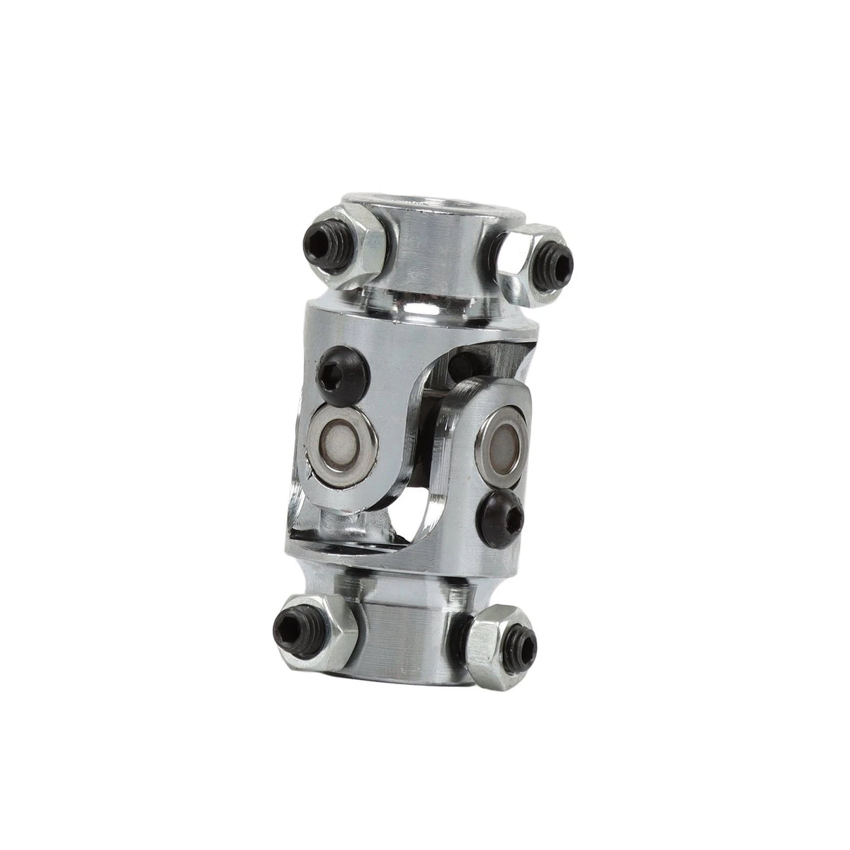 Polished Steering U Joint Coupler 3/4" DD X 3/4" DD for Universal Fit