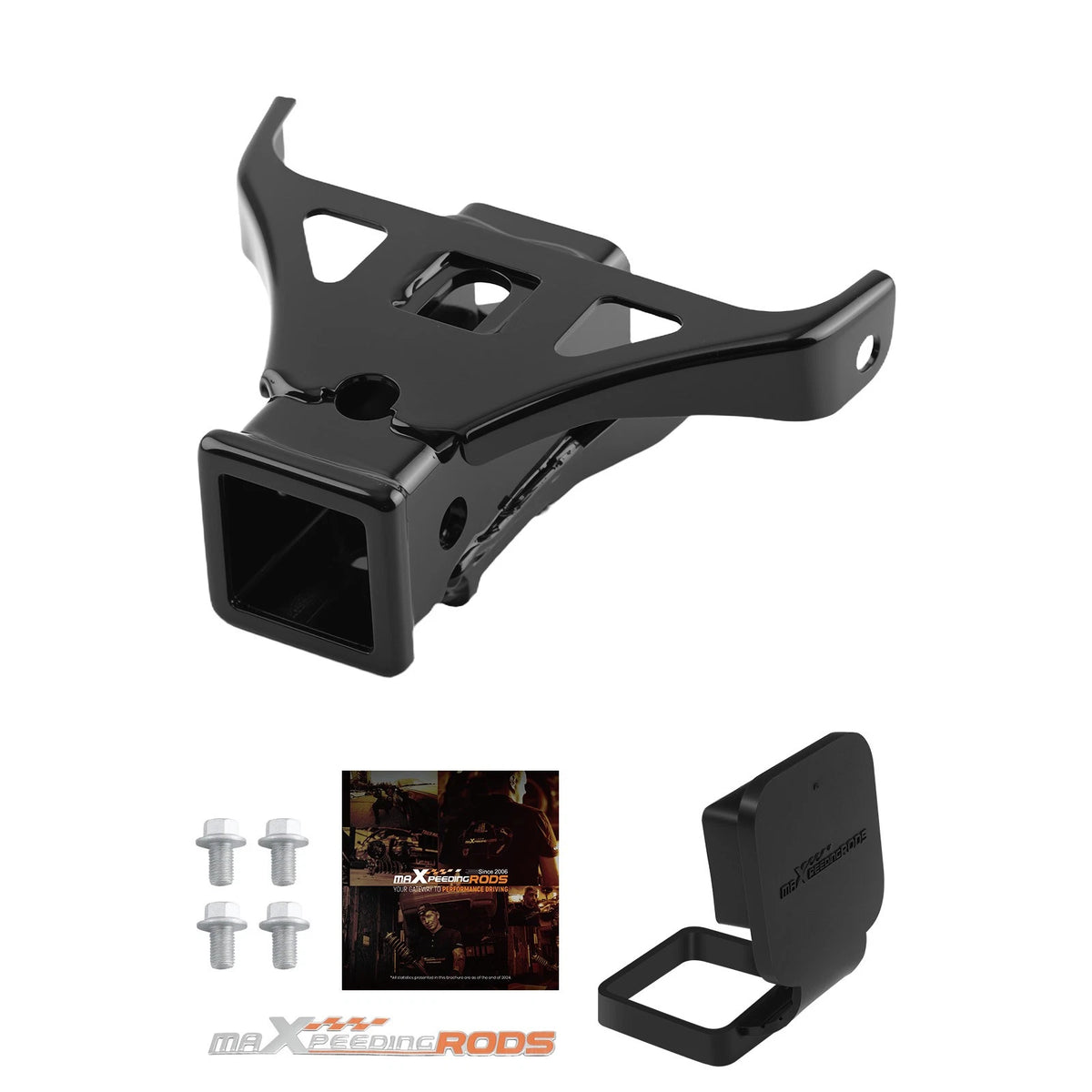 2" Bolt-On Receiver for Yamaha Grizzly 700 Kodiak 450/700 (2016–2026)