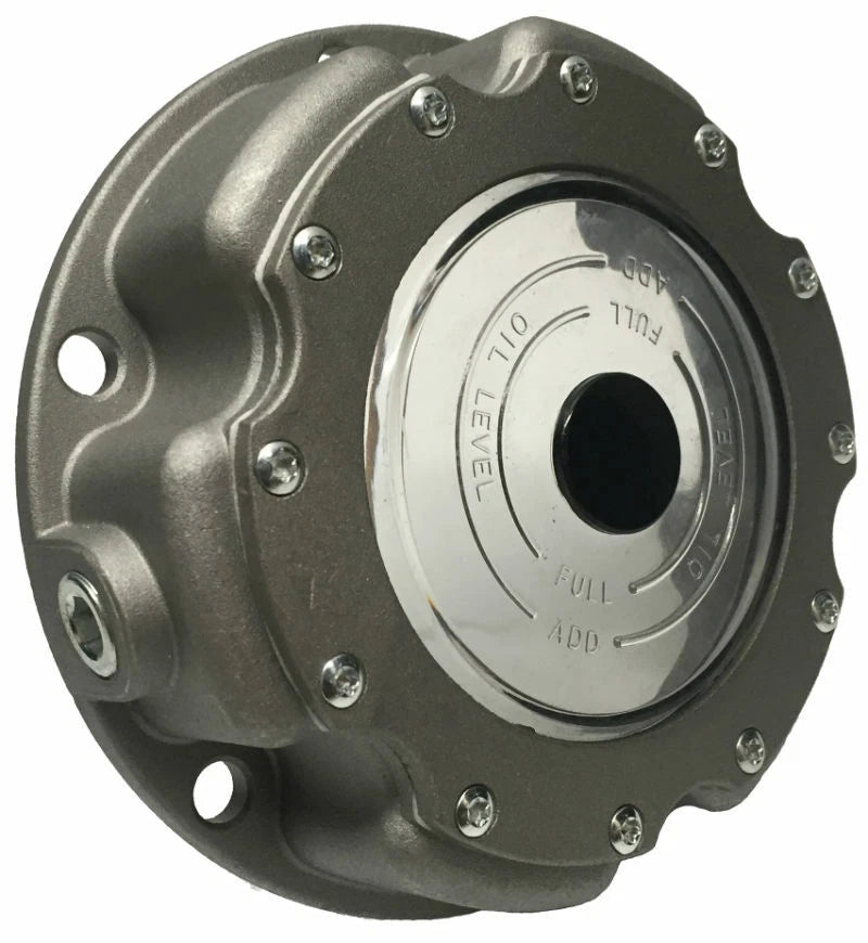MVP Alum Low Profile Hubcap 6-Hole for Front Steer Axle (Replaces Stemco 343-4249)