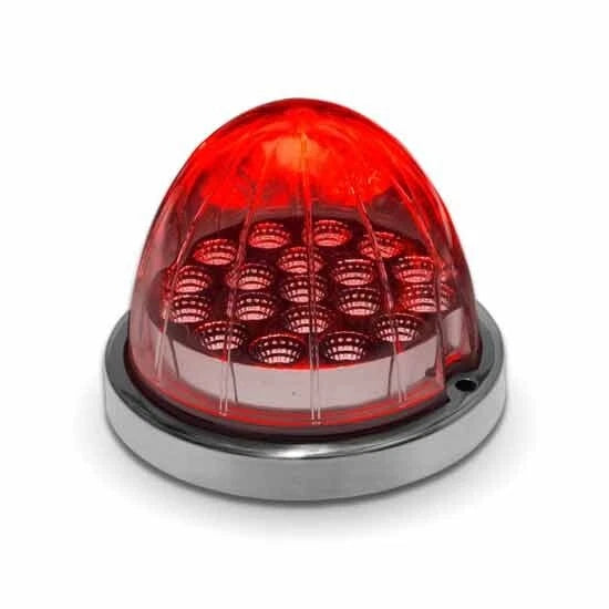 3.5" Red LED Marker & Turn Light for Universal Applications (19 Diodes)