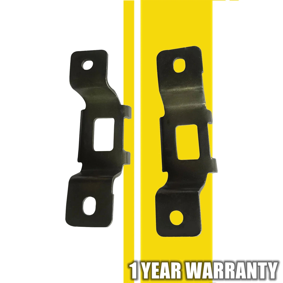 Tailgate Latch Striker Plate Pair for 1988–2000 GMC Pickup Chevy