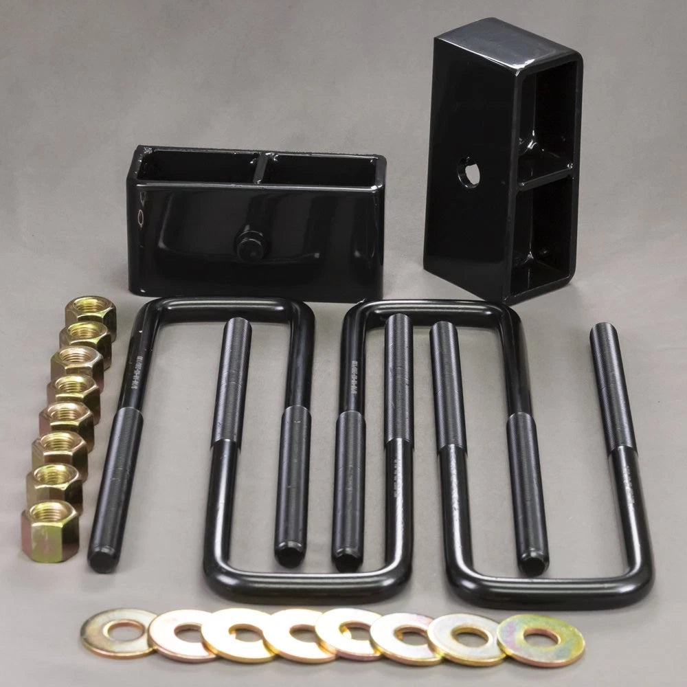 2" Block and U Bolt Lift Kit for Silverado Sierra 1500 (1999–Present)