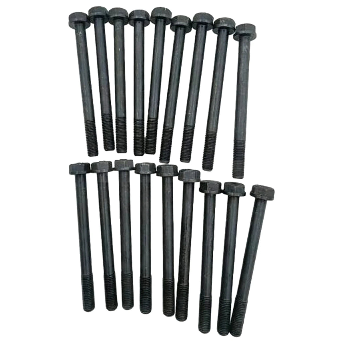 18 Pcs Cylinder Head Bolt 6631852 for Bobcat Skid Steer Loader (843, 853, 1213)