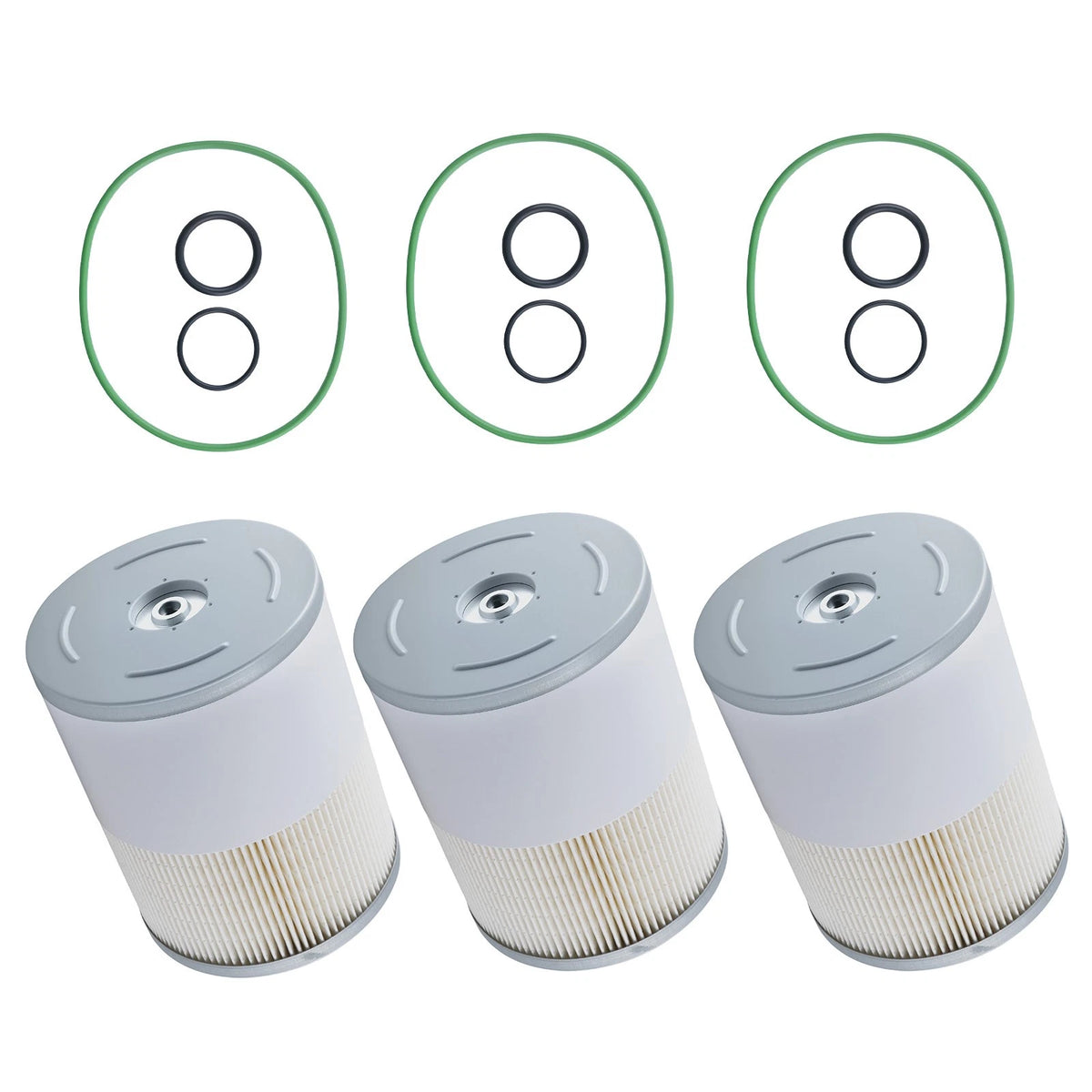 Fuel Filter 3-Pack for Detroit Diesel DD13/DD15/DD16 (33655, CS11122, P551011)