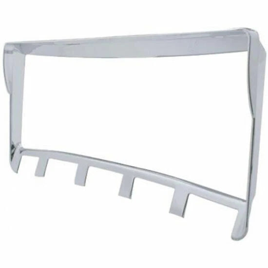 Chrome Gauge Dash Trim with Visor Right Side for Kenworth (UP 41363)