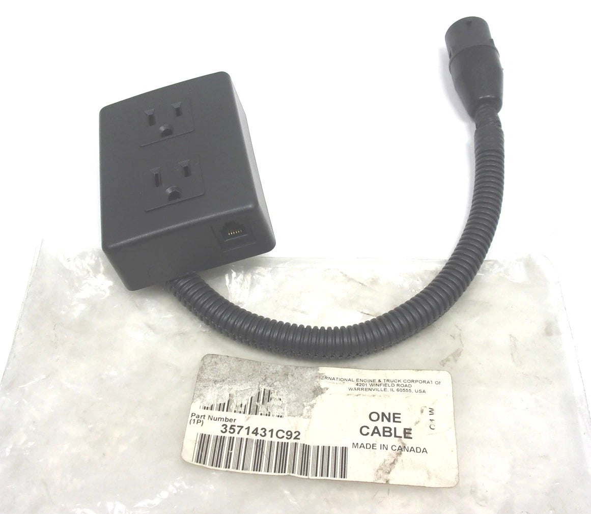 A/C Outlet Receptacle with Phone Jack for International (3571431C92)