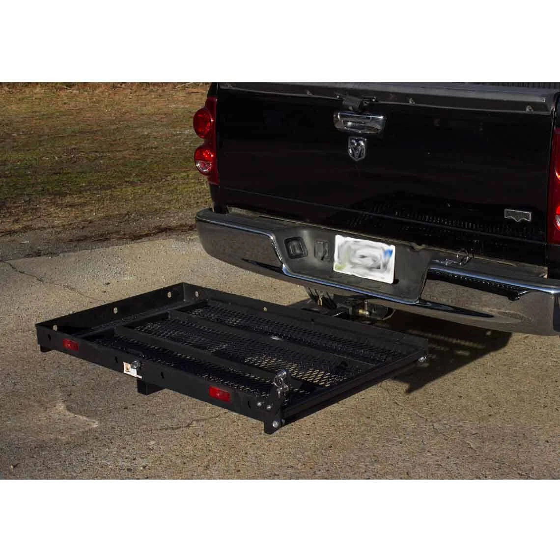 Hitch-Mounted Wheelchair and Scooter Carrier for Titan Ramps (400 lb Capacity)
