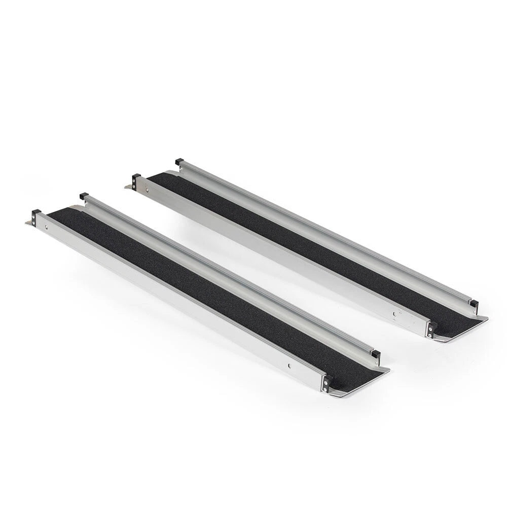Titan Ramps Telescoping Aluminum Wheelchair Ramp for (600 lb Cap)
