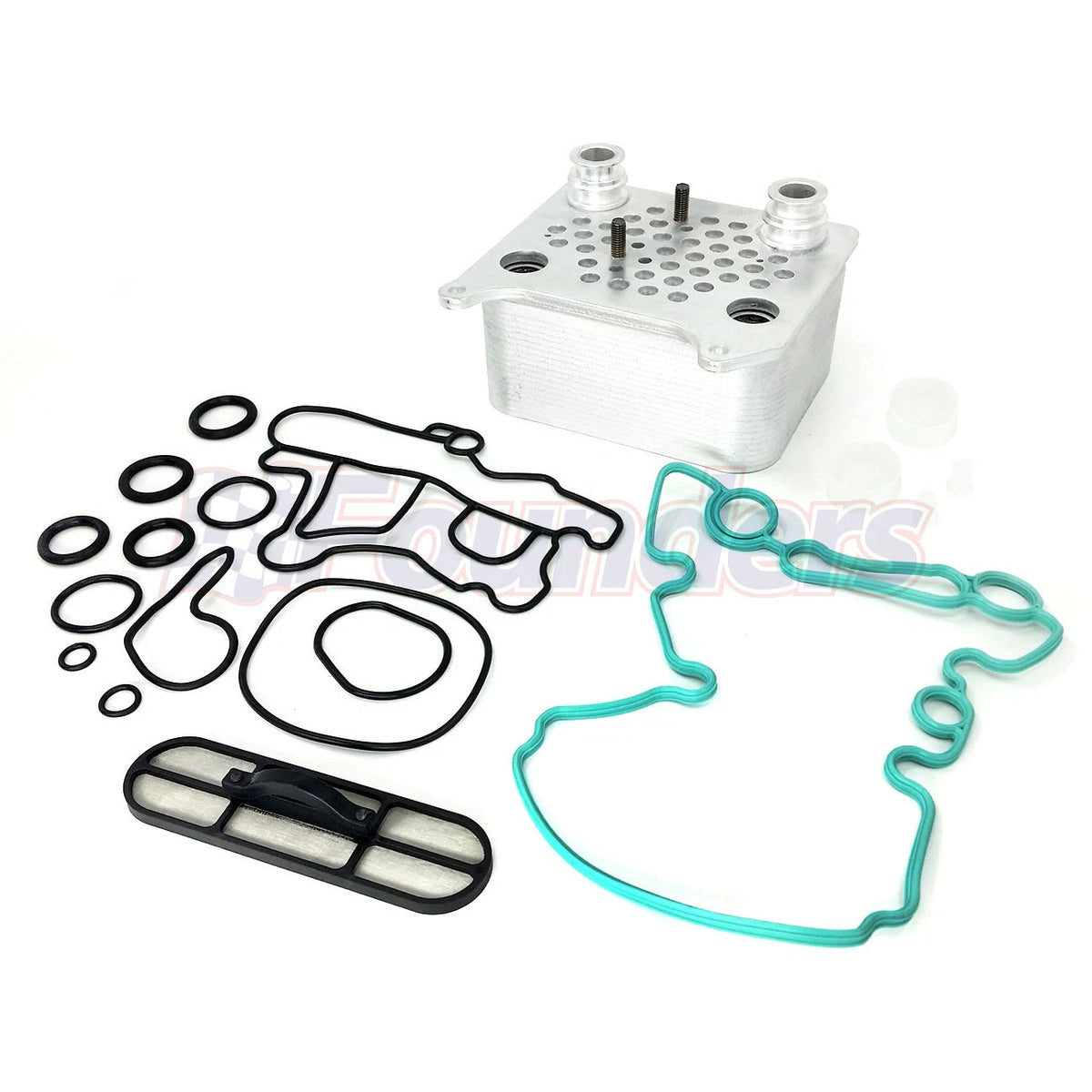 Engine Oil Cooler Kit for Ford Excursion V8 6.0L Diesel (2003–2005) 3C3Z6A642CA
