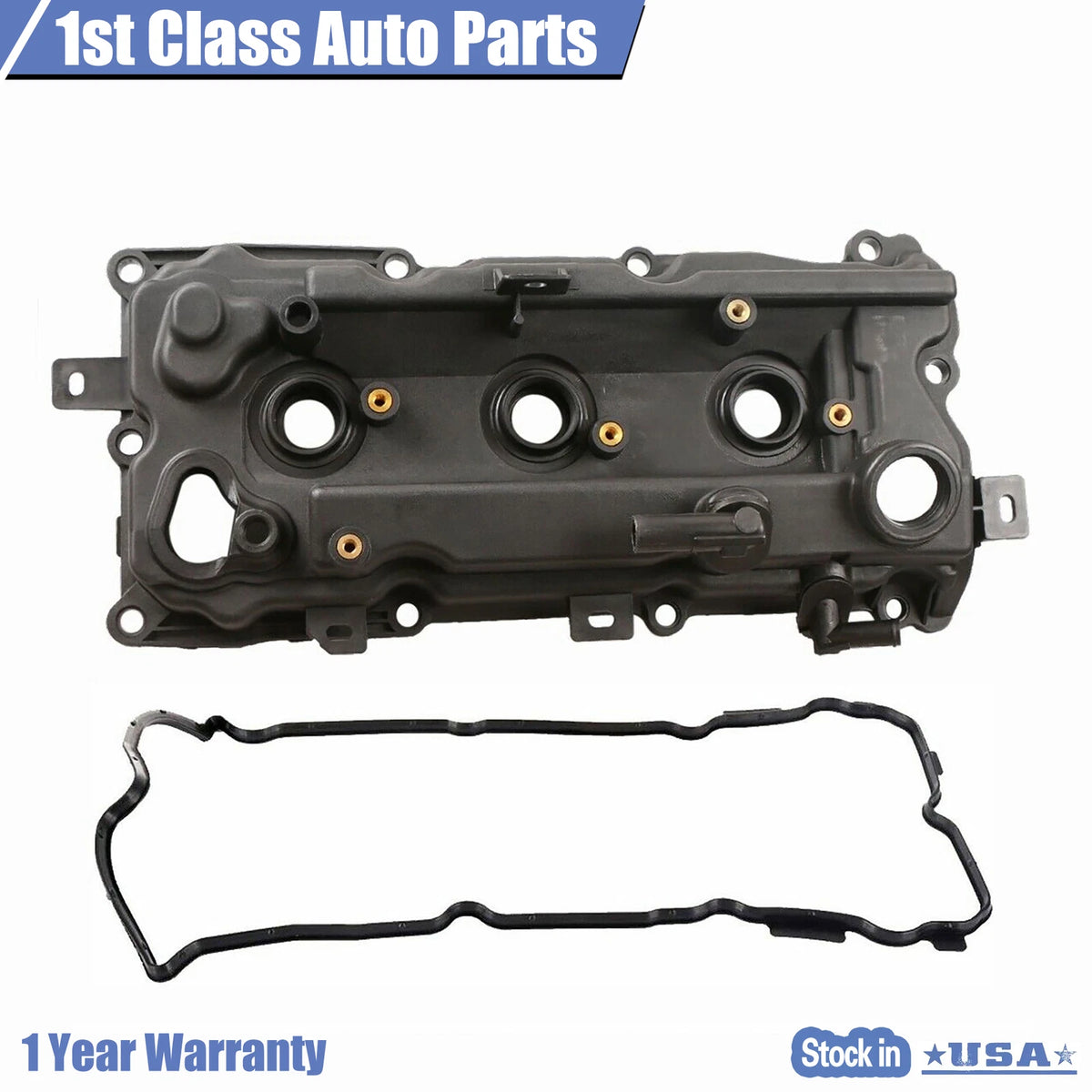 Left Engine Valve Cover for Nissan Quest Murano 3.5L V6 (2004–2015) 13264JP01B
