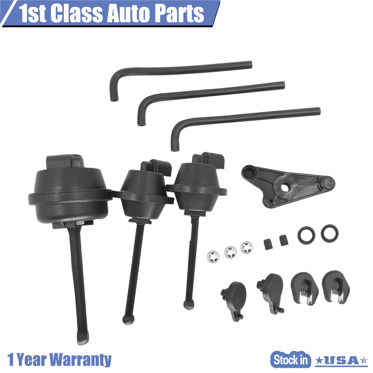 Set of 2 Intake Manifold Air Flap Runner Repair Kit for Mercedes E350 C350 (2005–2011)