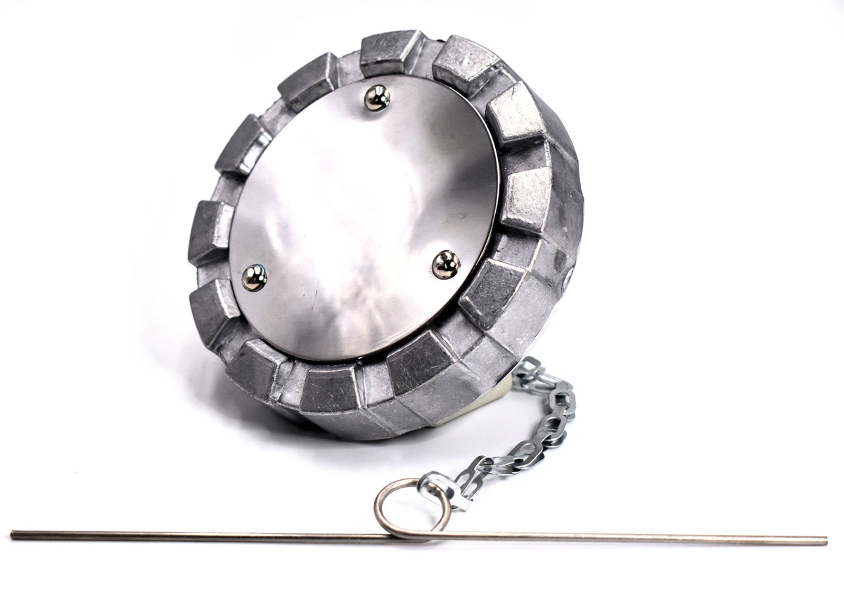 3" Vented Aluminum Fuel Cap for Freightliner / Western Star (Gas Cap)