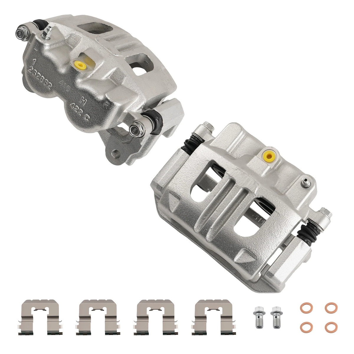 Front Disc Brake Calipers Set of 2 for Ford Explorer (2002–2005) w/Bracket