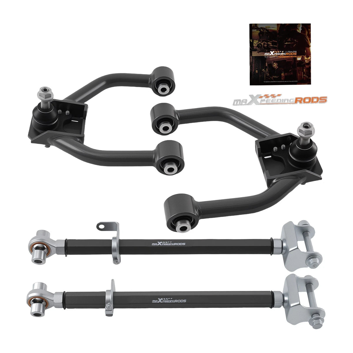 Set of 4 Adjustable Control Camber Arm Kit for Honda Accord (2008–2012)