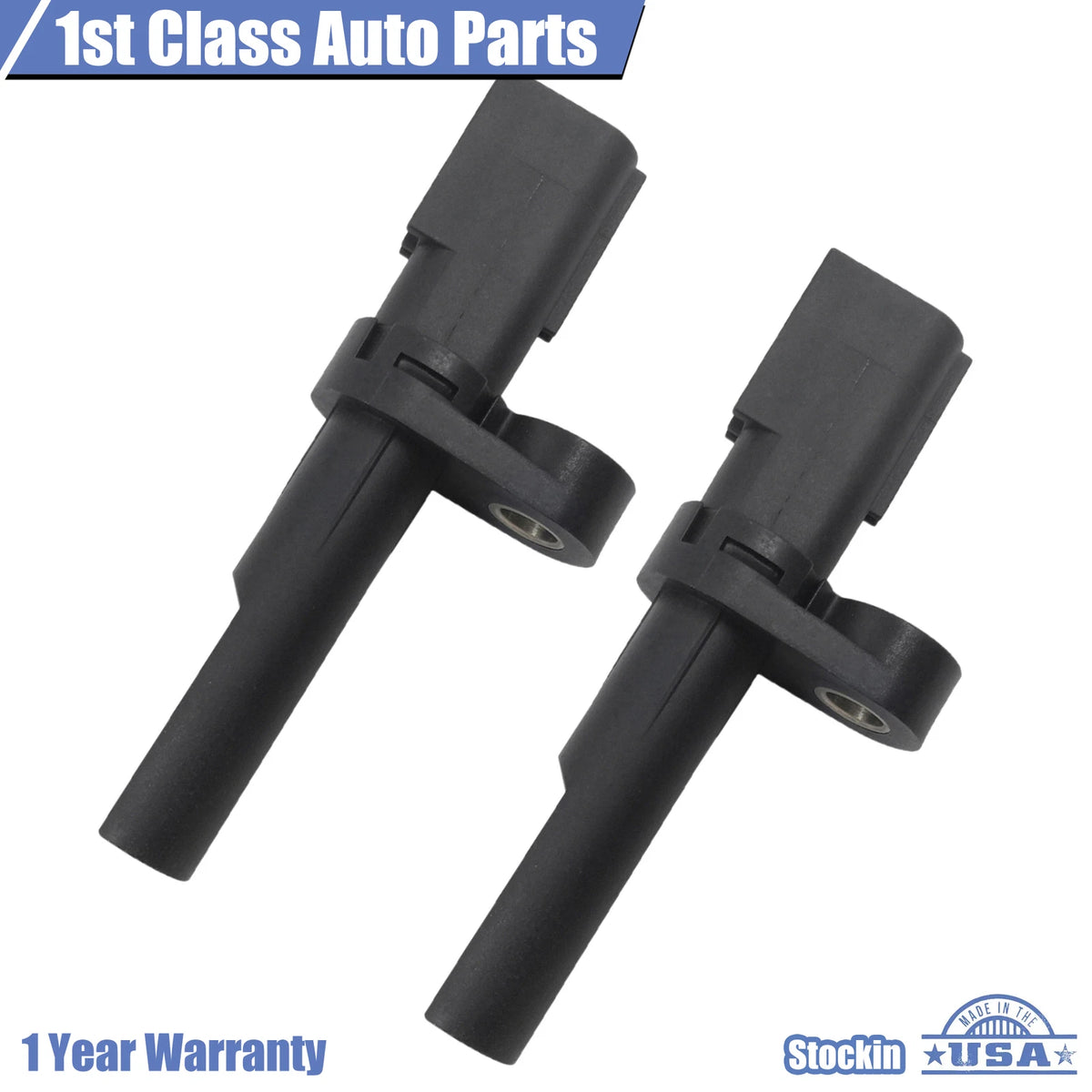 2X ABS Wheel Speed Sensor for Dodge Durango, Ram 1500 (2011–2023)