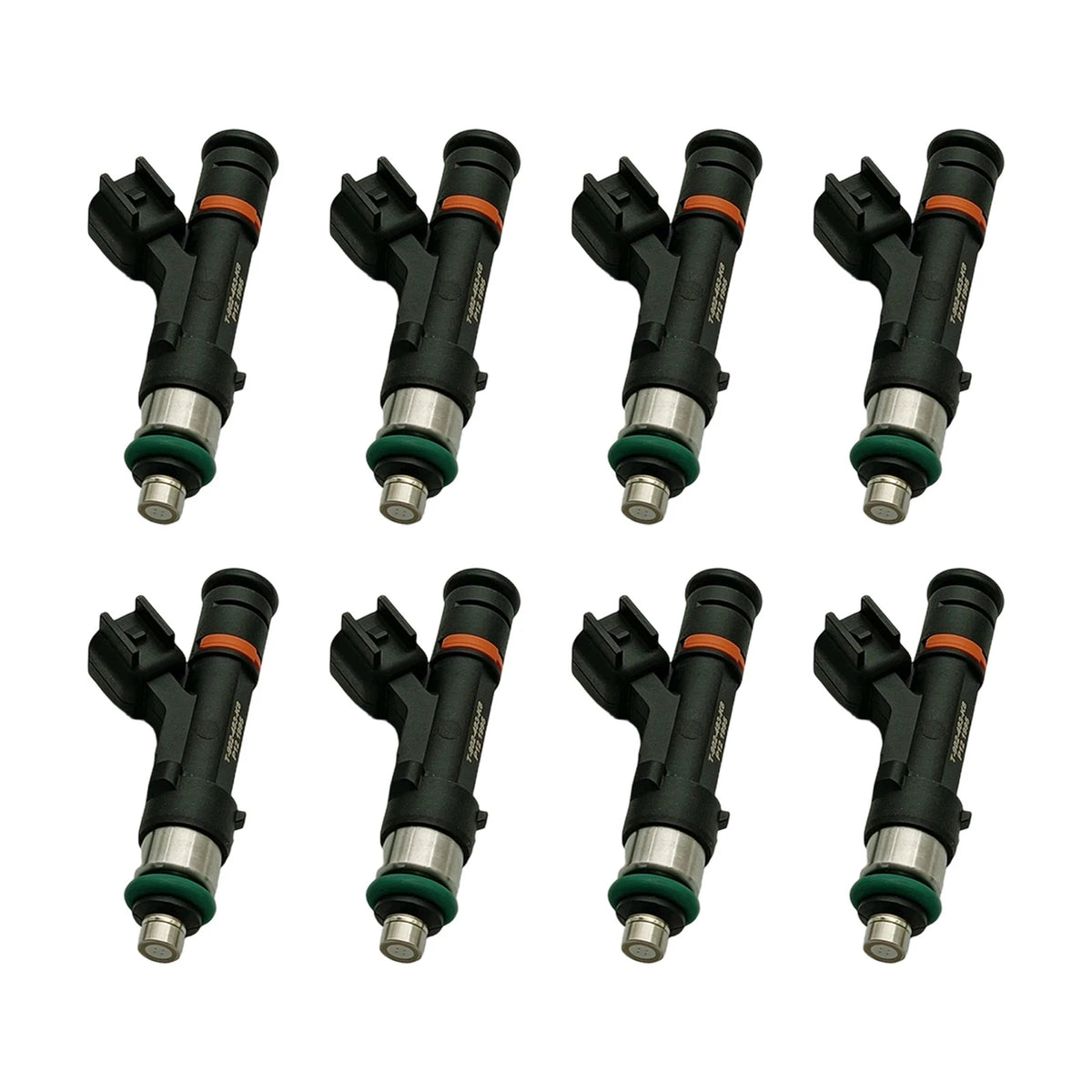 8x Fuel Injector for Ford F-150 V8 5.4L (2004) - Black