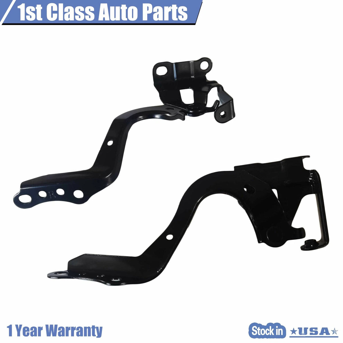 Set of 2 Hood Hinges for Toyota Prius (2016–2022)