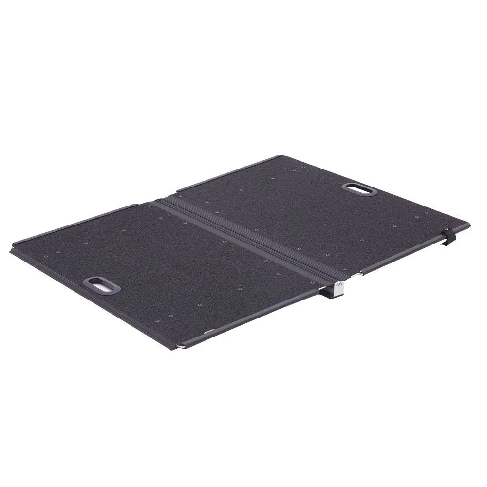 4' Aluminum Butterfly Folding Patio Door Ramp with Carrying Bag