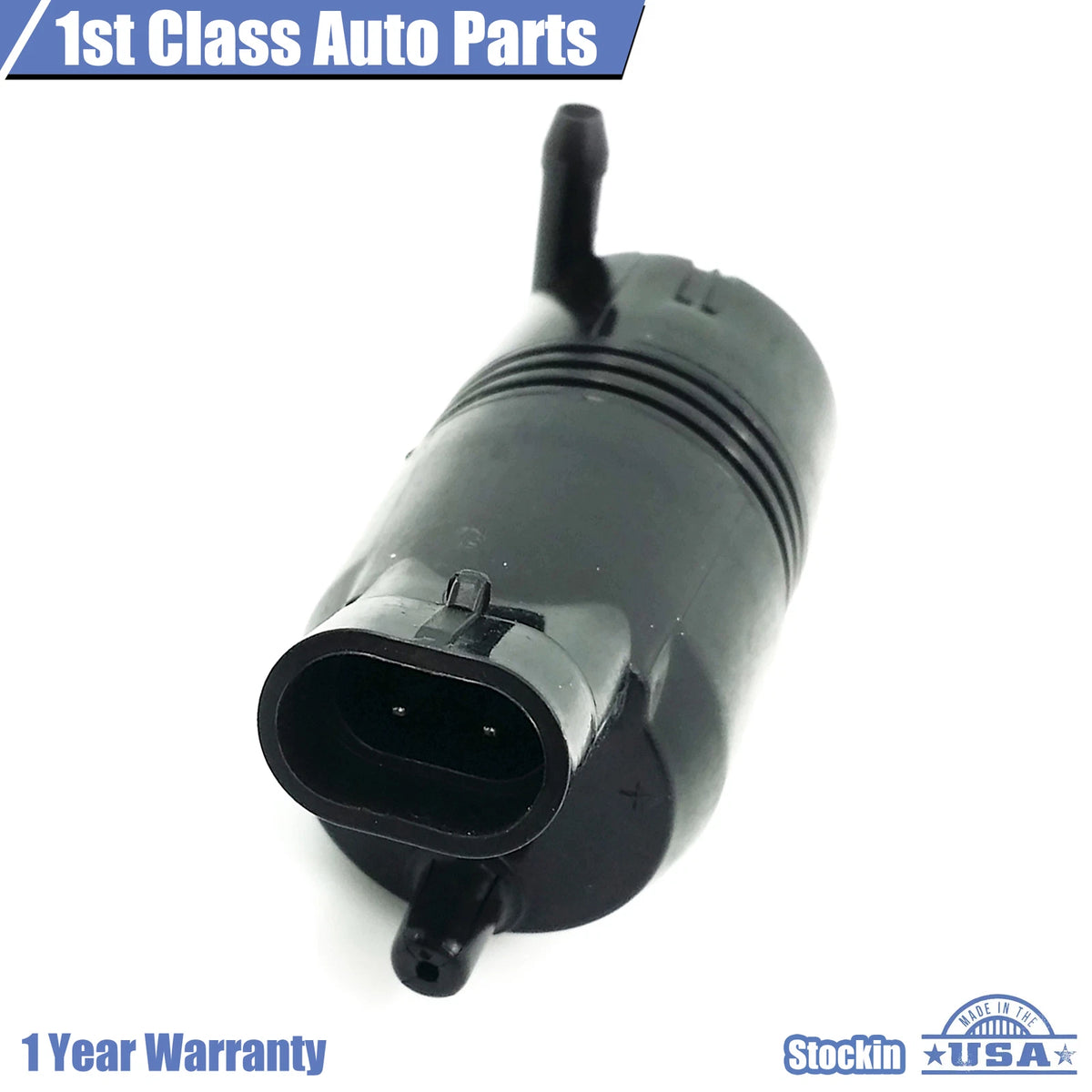 Front Windshield Washer Pump for Buick Chevy GMC Pontiac (Fits Multiple Years)