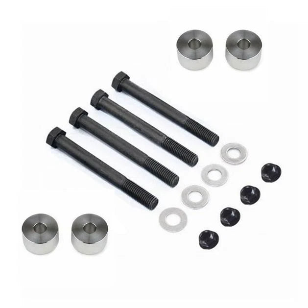 2-4" Lift Suspension Differential Drop Spacer Kit for Chevy GMC HD (2011–2019)