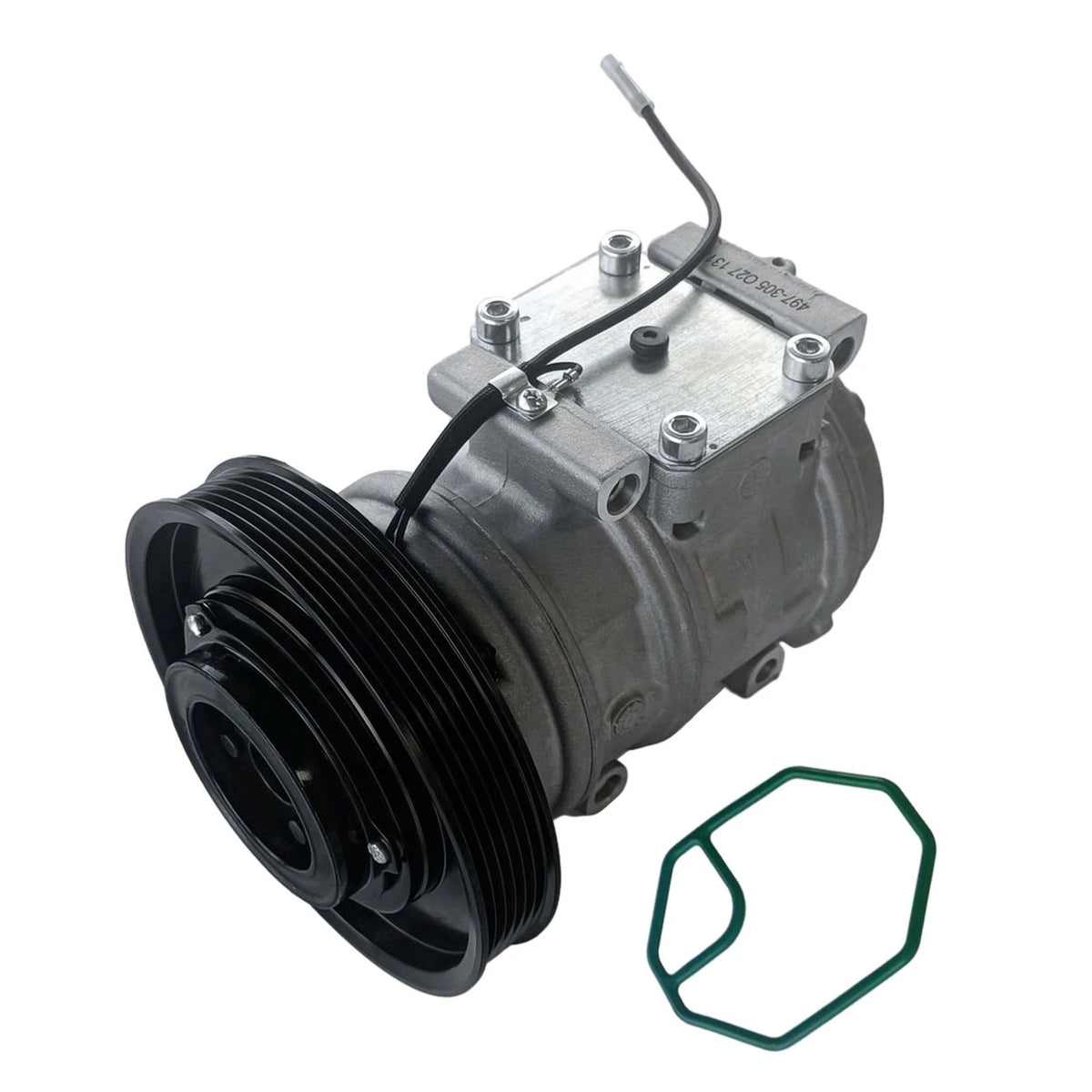 AC Compressor w/6-Groove Pulley 10PA17C for Honda Accord/Acura CL (94–97)