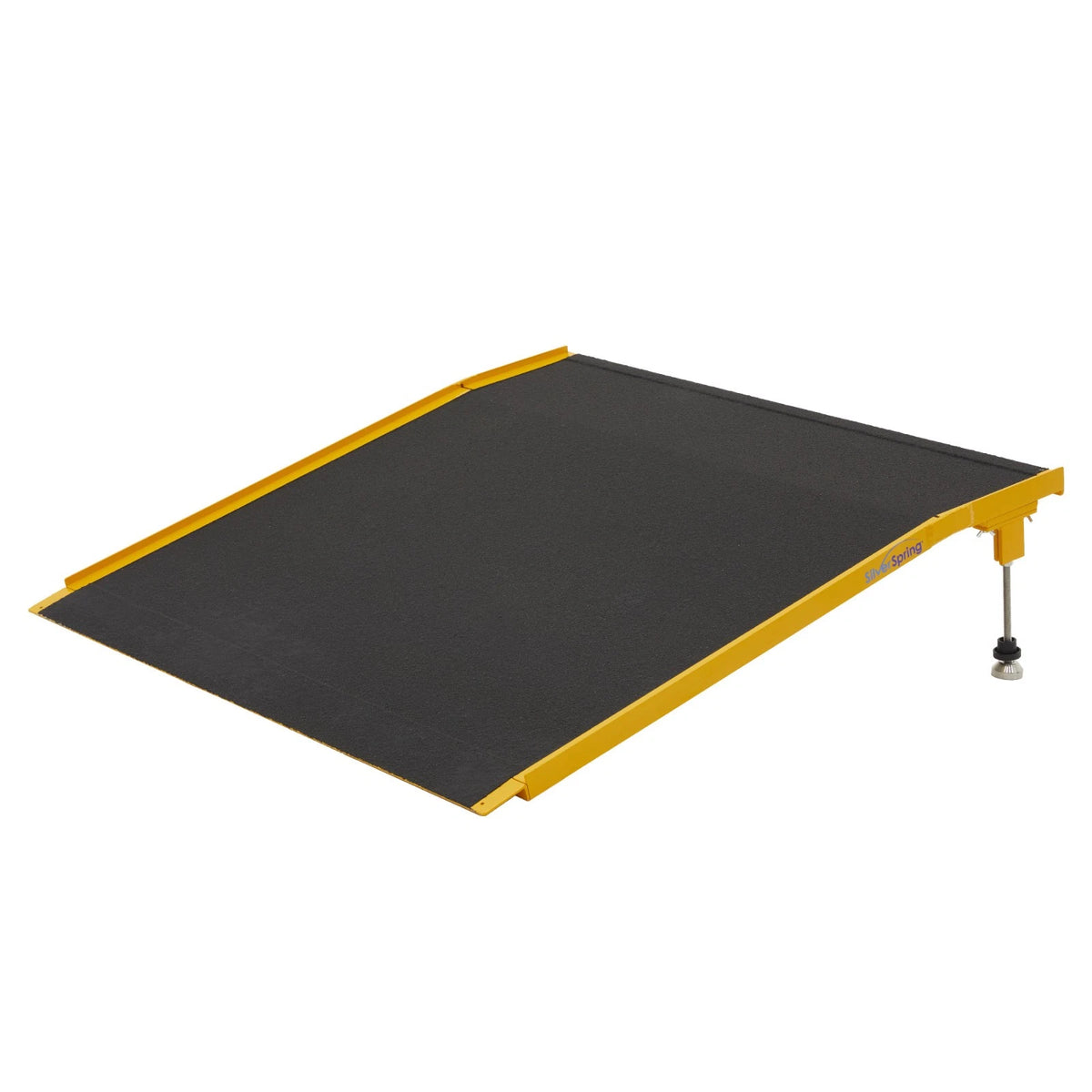 30" L Aluminum Adjustable Solid Threshold Ramp for Silver Spring