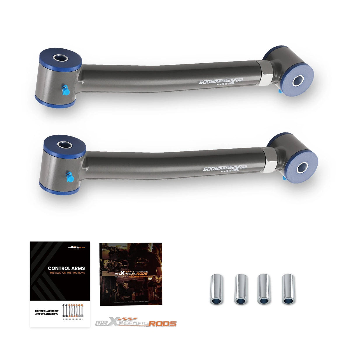 2X Lower Control Arms for Jeep Wrangler TJ (1997–2006)
