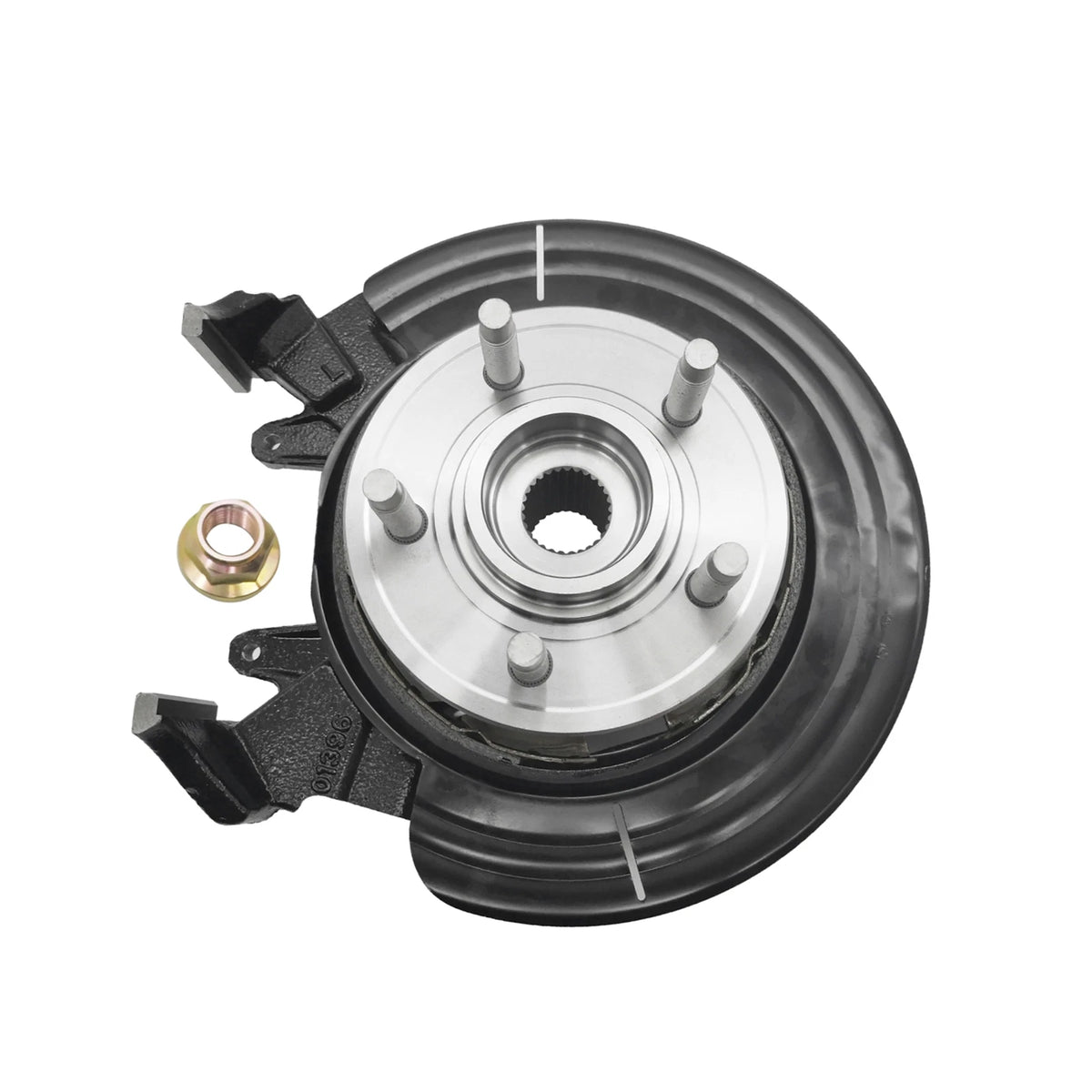 Rear Left Wheel Hub Steering Knuckle for Ford Explorer, Mountaineer (2002–2005) 698-013