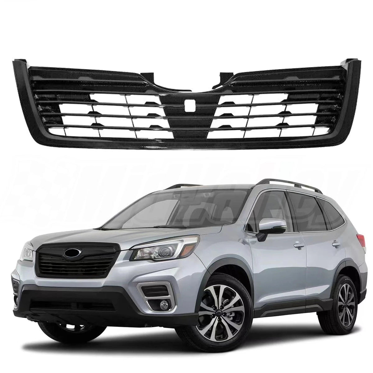 Glossy Black Grille for Subaru Forester (2019–2021) 91121SJ140