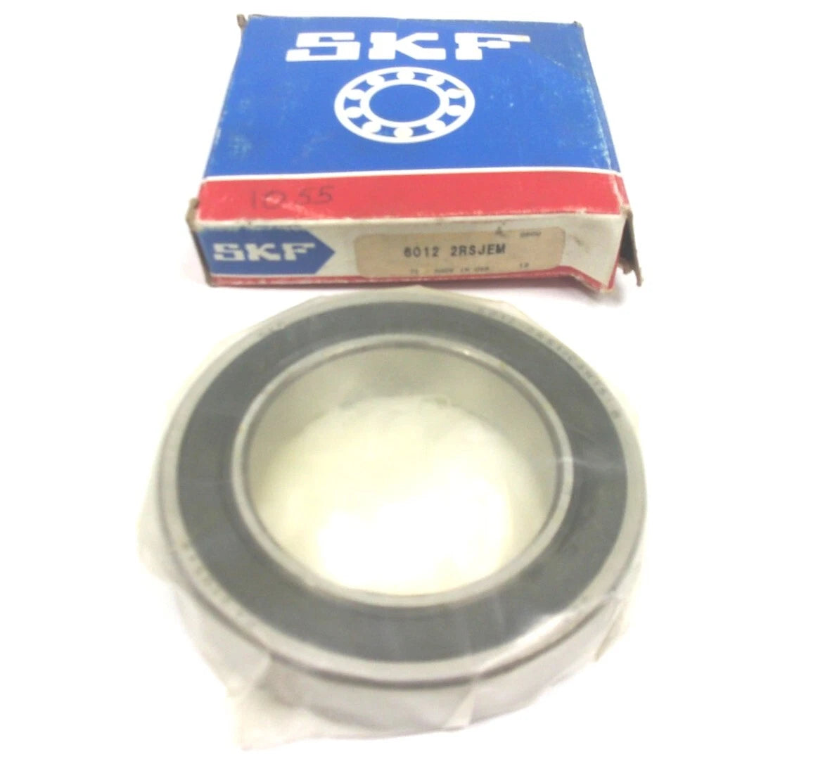 2X Deep Groove Radial Ball Bearing 60x95x18 mm for SKF (6012 2RSJEM)